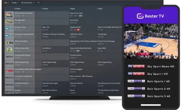 Diamond IPTV live TV zenders